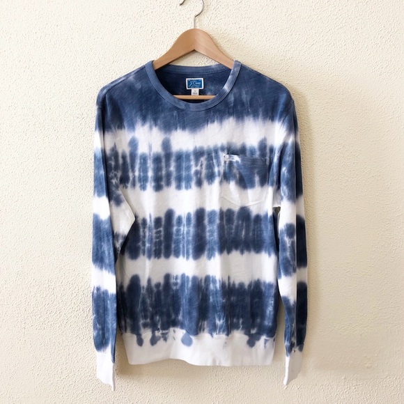 J. Crew Other - NWT J. Crew Lightweight Sunfaded French Terry Sweatshirt in Tie-dye S